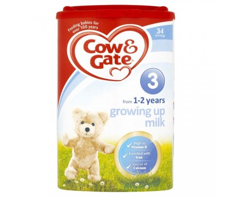COW & GATE (3) GROWING UP MILK FROM 1-2 YEARS - 900G