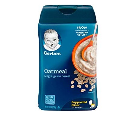 GERBER OATMEAL SINGLE CEREAL (SUPPORTED SITTER)227G
