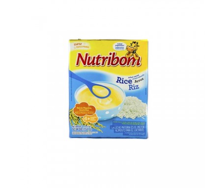 NUTRIBOM INFANT CEREAL RICE RIZ 350G