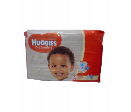 HUGGIES DRY COMFORT SIZE 5- 32 COUNT