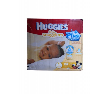 PK HUGGIES SNUG & DRY SIZE (1) 192