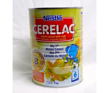  NESTLE CERELAC MY 1ST MAIZE CEREAL 6 MONTHS - 1KG