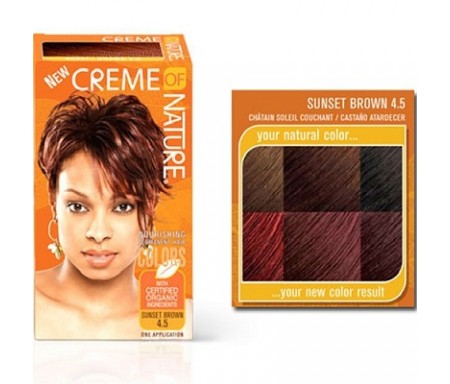 CREME OF NATURE SUNSET BROWN 4.5