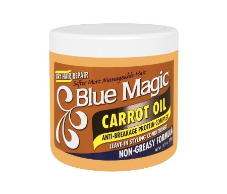 BLUE MAGIC CARROT OIL DYE HAIR REPAIR 390G