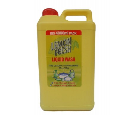 LEMON FRESH LIQUID WASH 4000ML