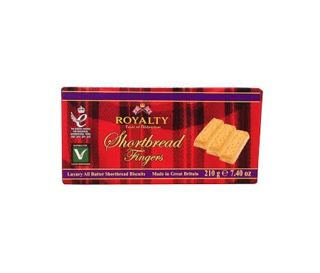 ROYALTY SHORTBREAD FINGER 210G