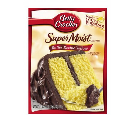 BETTY CROCKER SUPER MOIST. BUTTER RECIPE 432G