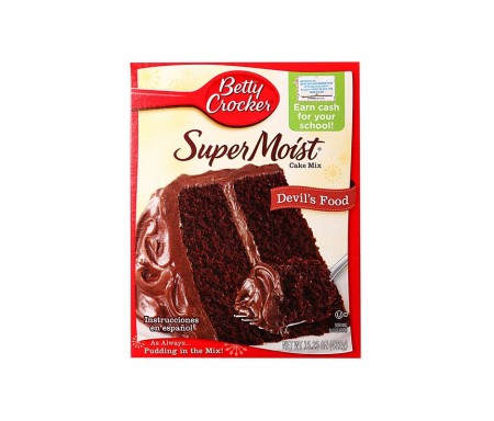 BETTY CROCKER SUPER MOIST. DEVIL'S FOOD 432G