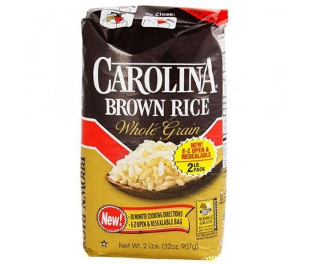 CAROLINA BROWN RICE WHOLE GRAIN 907G