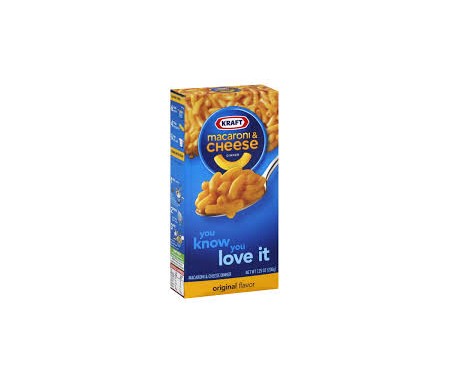 KRAFT MACARONI CHEESE ORIGINAL FLAVOR 206G