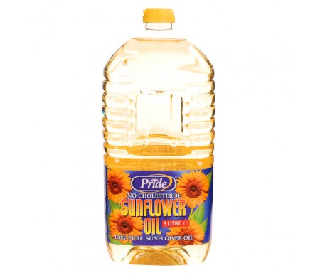 PRIDE SUNFLOWER OIL 3L