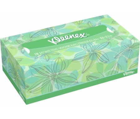 KLEENEX TISSUE BOX