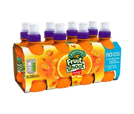 FRUIT SHOOT ORGANE 8X200ML