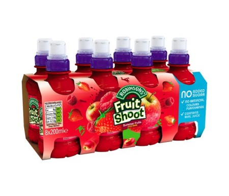 FRUIT SHOOT SUMMER FRUIT 8X200ML