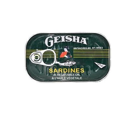GEISHA SARDINES 125G