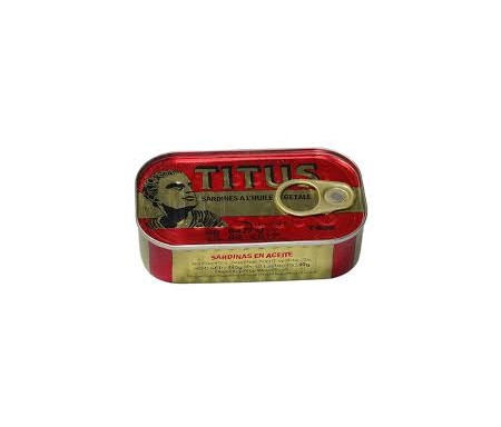 TITUS SARDINES 125G