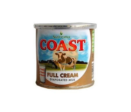 COAST EVAPORTED MILK 160G