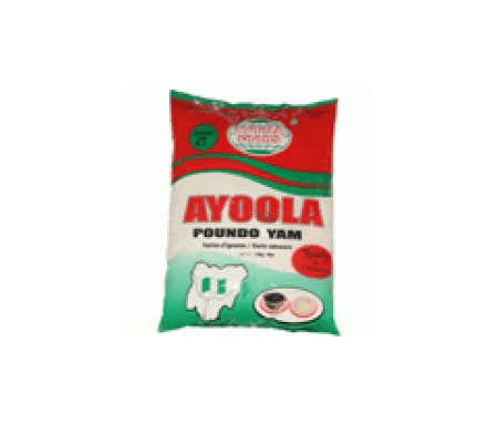 AYOOLA FOODS POUNDO YAM 1.8KG