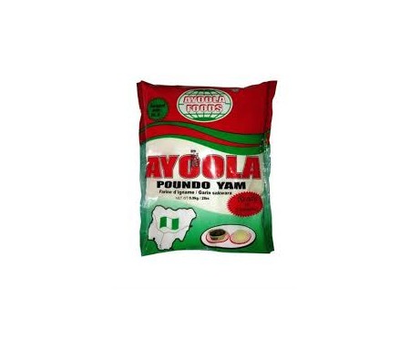 AYOOLA FOODS POUNDO YAM 0.9KG