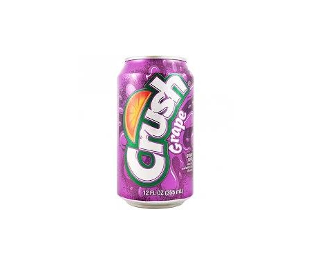 CRUSH GRAPE CAN DRINK 355ML