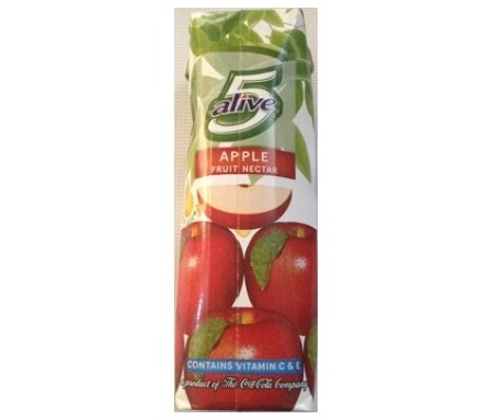 5 ALIVE APPLE JUICE 1L