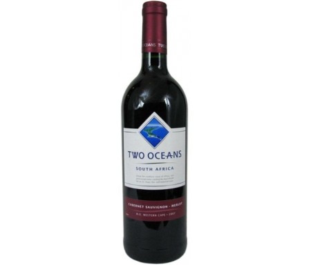 TWO OCEANS PINOTAGE RED WINE 0.75L