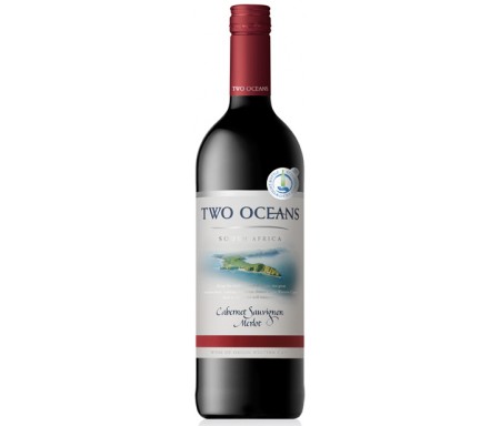 TWO OCEANS CABERNET SAUVIGNON RED WINE 0.75L