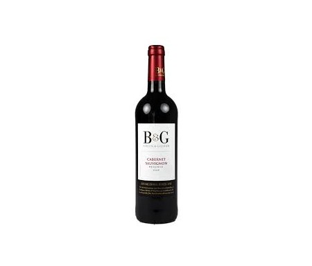 B & G RED WINE 750ML