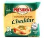 PRESIDENT SANDWICH WITH CHEDDAR 200G