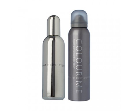 COLOUR ME SILVER SPORT PERFUME 90ML