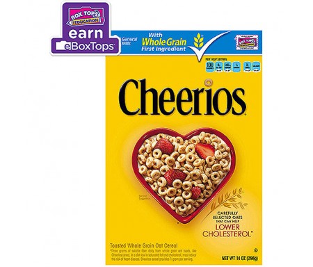 CHEERIOS WHOLE GRAIN CEREAL