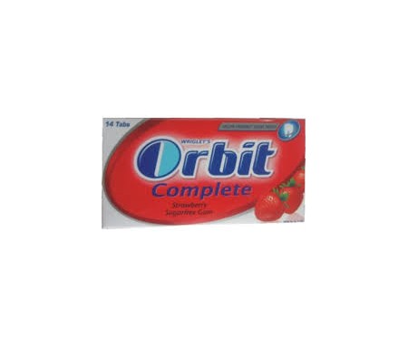 ORBIT COMPLETE STRAWBERRY GUM 27G