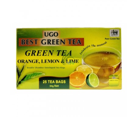 UGO BEST GREEN TEA LEMON