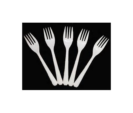 45PCS DISPOSABLE FORKS