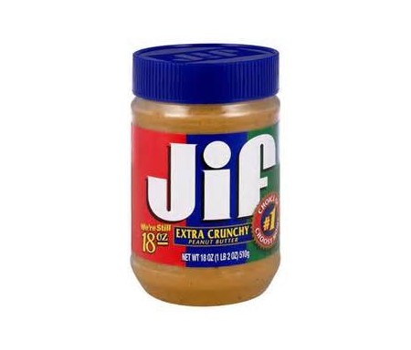 JIF EXTRA CRUNCHY PEANUT BUTTER