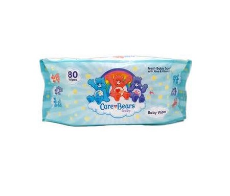 CARE BEARS BABY WIPES X80