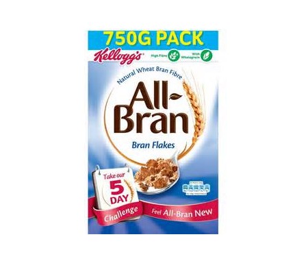 KELLOGGS ALL BRAND BRAN FLAKES 750G