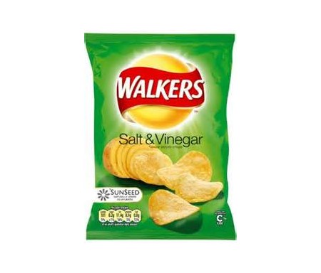 WALKERS SALT & VINEGAR 25