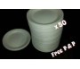 BRISTOT DISPOSABLE PLATES X 50