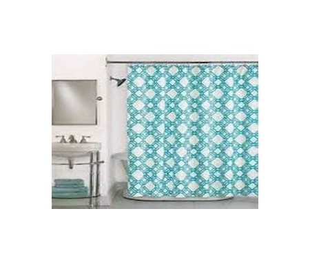 SHOWER CURTAIN WITH RINGS