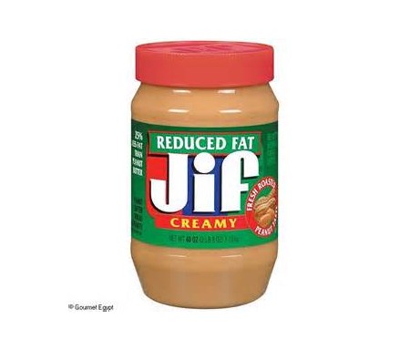 JIF CREAMY REDUCED FAT PEANUT BUTTER 1.13G