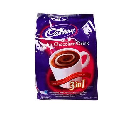 CADBURY HOT CHOCOLATE DRINK 3IN1 X10