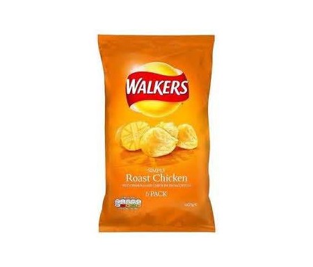 WALKERS ROAST CHICKEN 25G