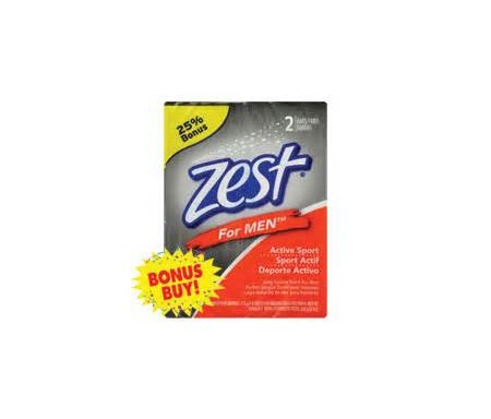 ZEST BAR SOAP FOR MEN X 2