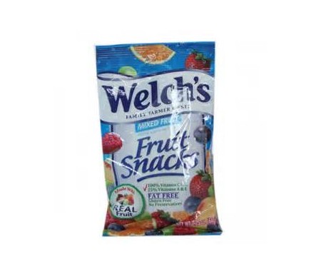 WELCH'S FRUIT MIXED FRUIT SNACKS 64G